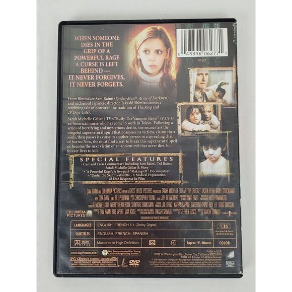 The Grudge (2004 Film) Horror [DVD] - Picture 3 of 3